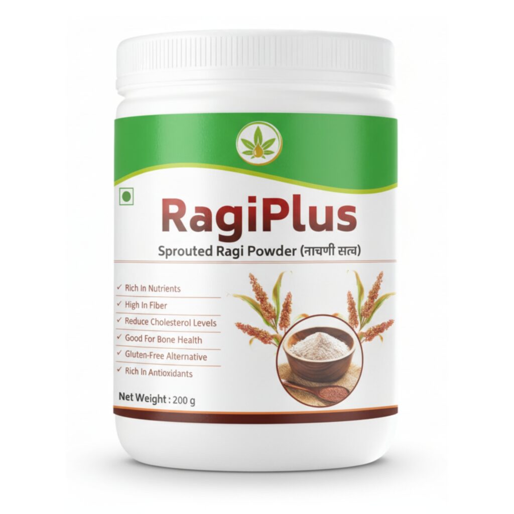 RAGIPLUS Sprouted Ragi Powder | 200 gm
