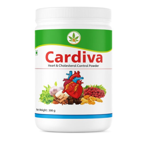 CARDIVA Heart & Cholesterol Control Powder | Nature Perfect | 300 g