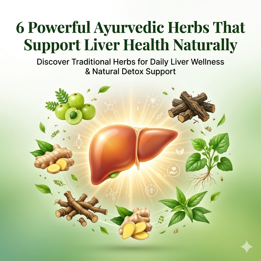 6 Powerful Ayurvedic Herbs That Support Liver Health Naturally