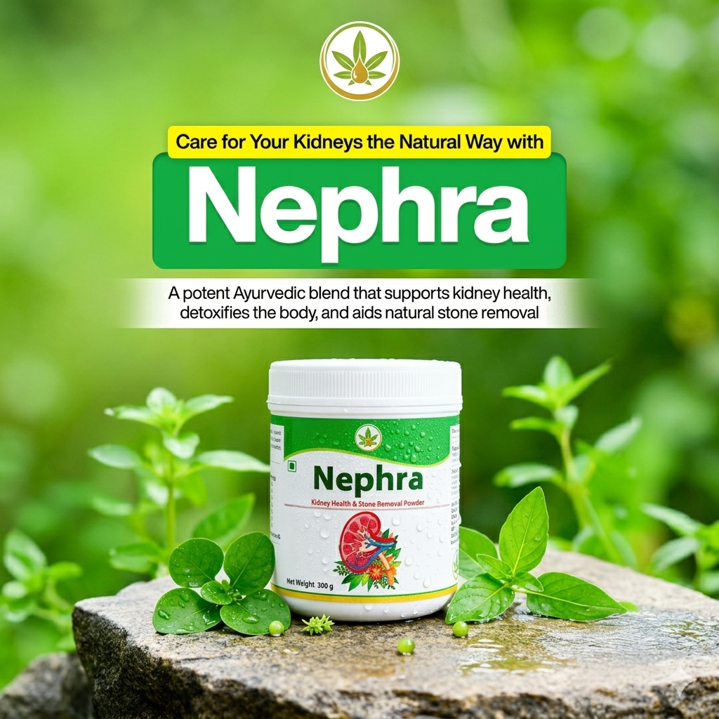 NEPHRA Kidney Health & Stone Removal Powder | Nature Perfect | 300 g - Image 2
